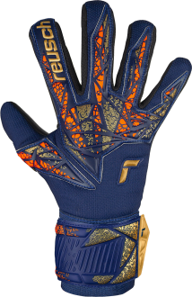 Reusch Attrakt Silver NC 5470255 4411 blue orange front